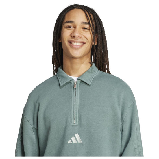 Adidas Ανδρική μακρυμάνικη μπλούζα All SZN French Terry Washed Half-Zip